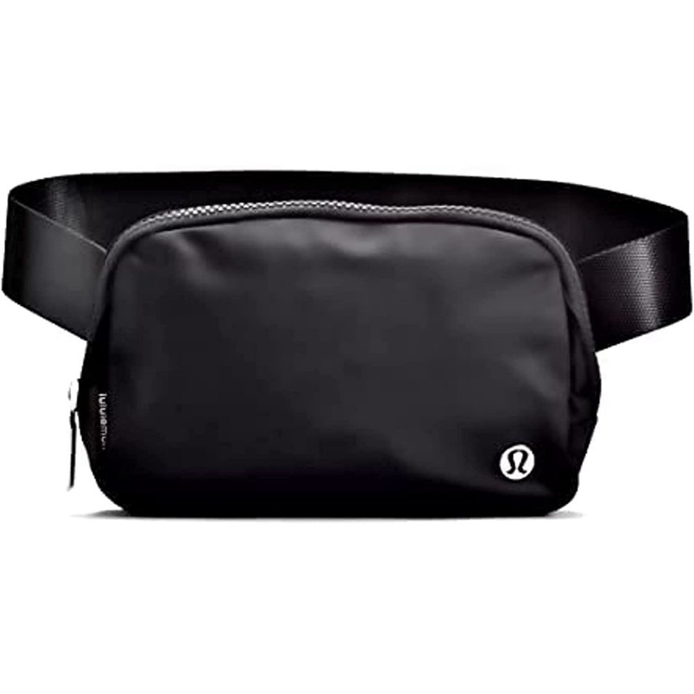 New Lululemon Athletica Everywhere Belt Bag, Black, 7.5 x 5 x 2 inches